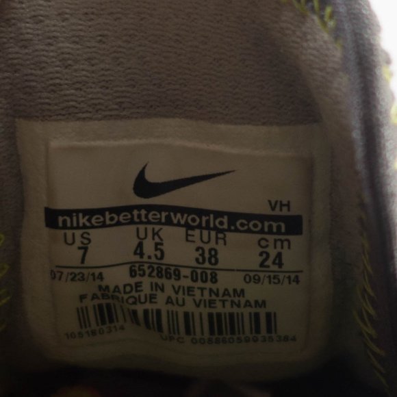 Nike Dual Fusion Trail Running Shoes - Women's Size 7 - Picture 9 of 9